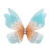 50Pcs Double-layer Chiffon Butterfly Embroidered Patches  Bridal Hair Accessories
