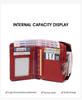 2025 Fashion Women's Cutout Short Wallet with Large Capacity Zipper Coin Purse and Retro Card Holder
