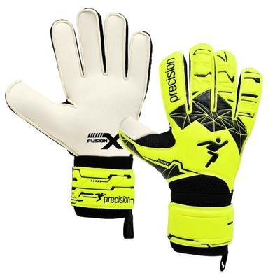 Precision Childrens/Kids Fusion X Flat Cut Essential Goalkeeper Gloves