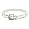 Western Punk Style Pu Leather Belt For Women Jeans Fashion With Rivet Decor