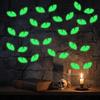 PVC Glow In The Dark Stickers Non-Damaging Window Stickers Wall Decals  Halloween Party