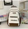 Schoolbag Girls Large Capacity Backpack Junior High School Student 1011 College Style School Bag Elementary School Student Leisure Fashion Travel