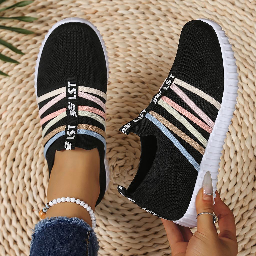 Delicate Rainbow with Pink Shoes Ladies Shoes Women's Sneakers Shoes Woman  Cheap Shoes Clearance Free Shipping