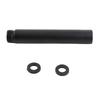 Shower Arm Stainless Steel Modern Elegant Shower Extension Pipe for Bathroom Black