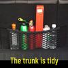Clearance Car Velcro Mesh Bag Trunk Organizer & Fire Extinguisher Holder