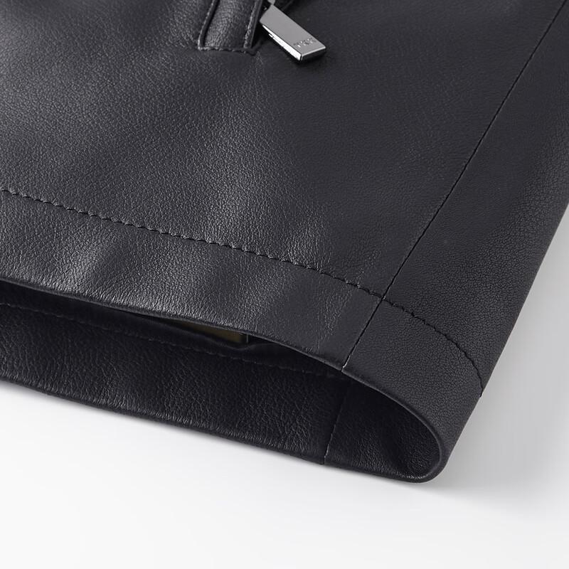 Shanshan Men's Business Casual Genuine Leather Jacket