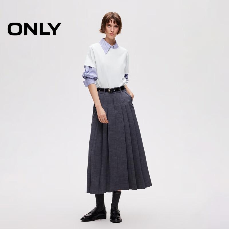 Only 2025 Autumn Basic Round Neck T-shirt