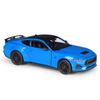 Welly 1/25 2024 Ford Mustang GT Alloy Scale Car Model Diecast Metal Miniature Car Simulation Collection Kid Toy Vehicles Gifts