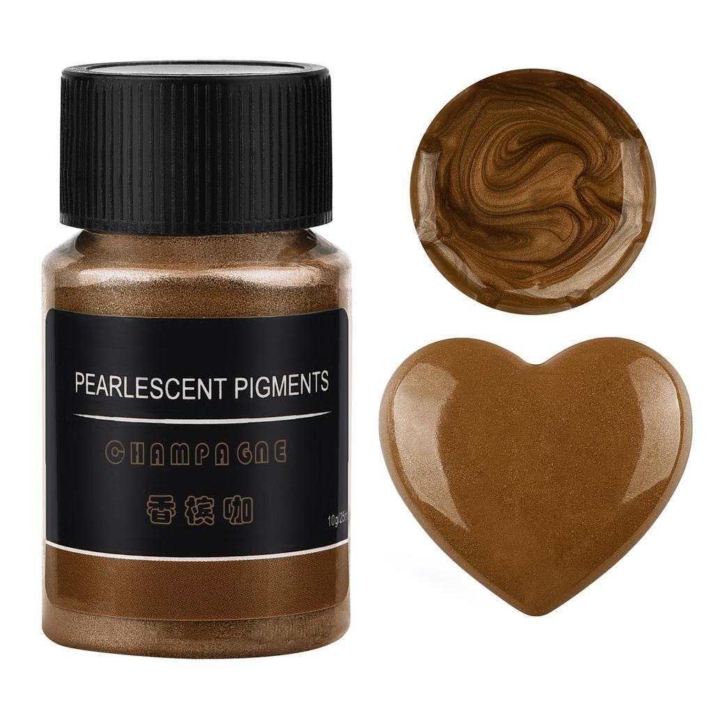 24 Farben Perlmuttpulver Kerzenfarbe Seifenpigment Für Kerzenherstellung Epoxidharz Pigment DIY Farbstoff Pigment Perlenpulver