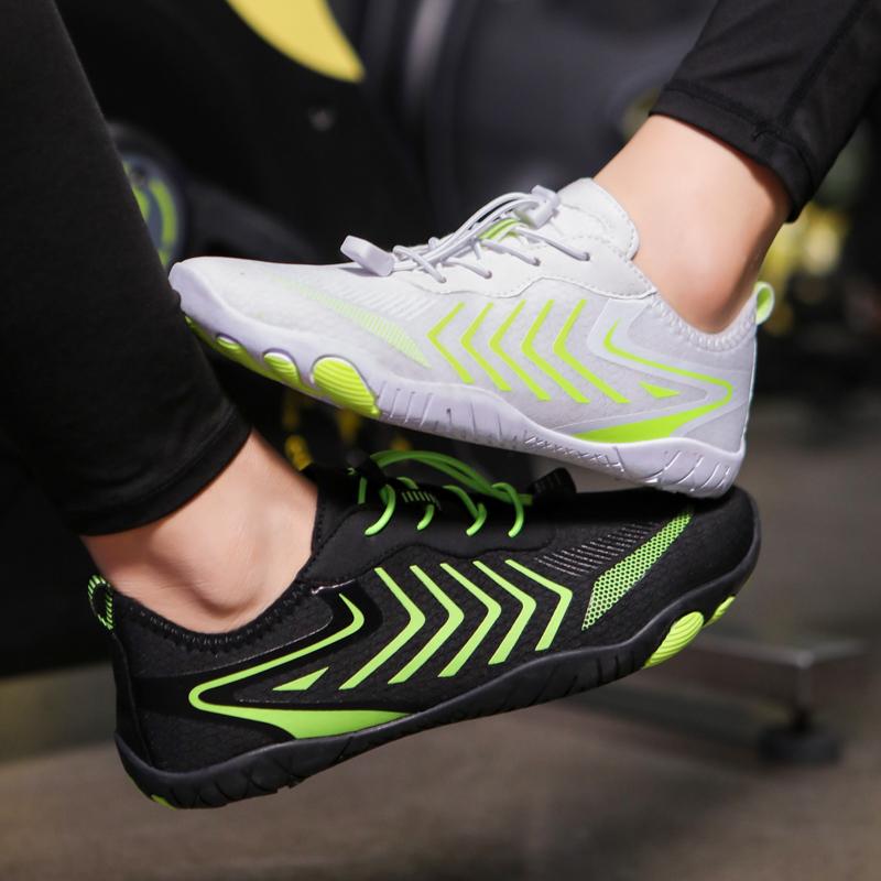 Quick Dry Beach Wading Sneakers Unisex Breathable Water Shoes Sports Shoes Non-slip Aqua Shoes for Surfing Fishing Canyoning Swimming