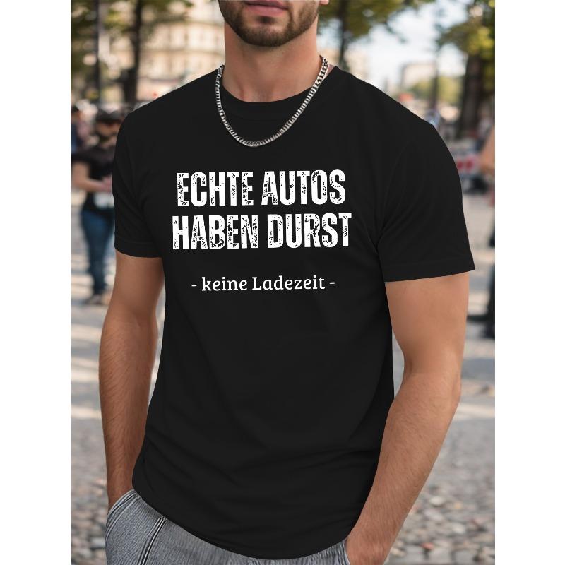 Funny  German Crinkle Plus Size Men's T-Shirt