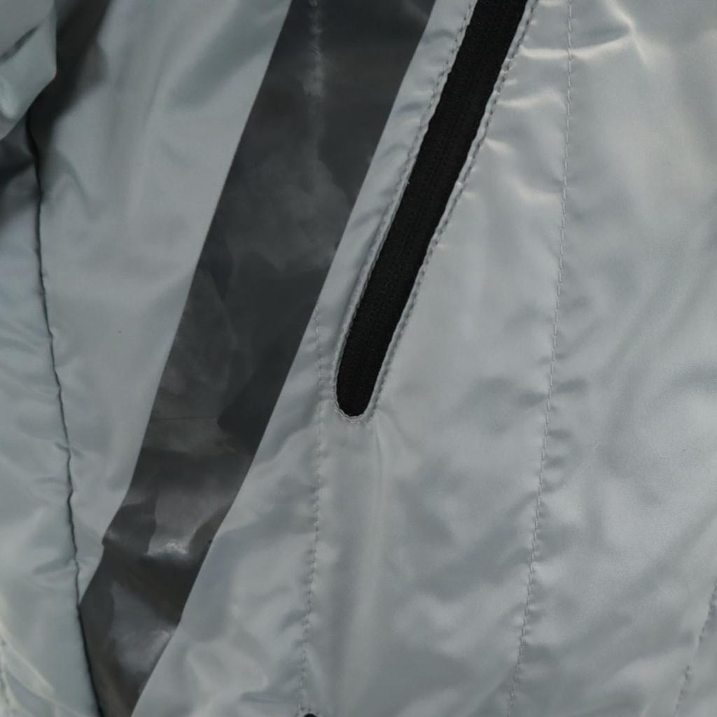 LANVIN SPORT Baseballjacke 42 grau Herren Gebraucht