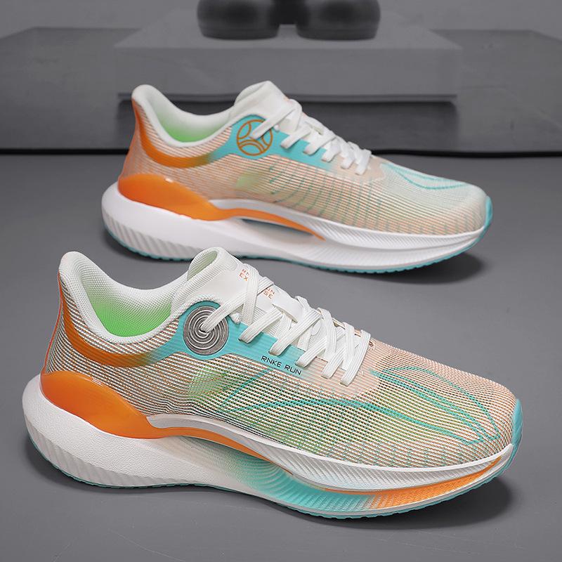 Jueying 2 generation running shoes men's carbon plate rebound shock absorption sports shoes men's and women's high school entrance examination profes