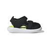 Adidas Water Sandal Abrasion Resistant Low top Baby & Toddler Shoes Black Yellow Infant And Toddler GX2478