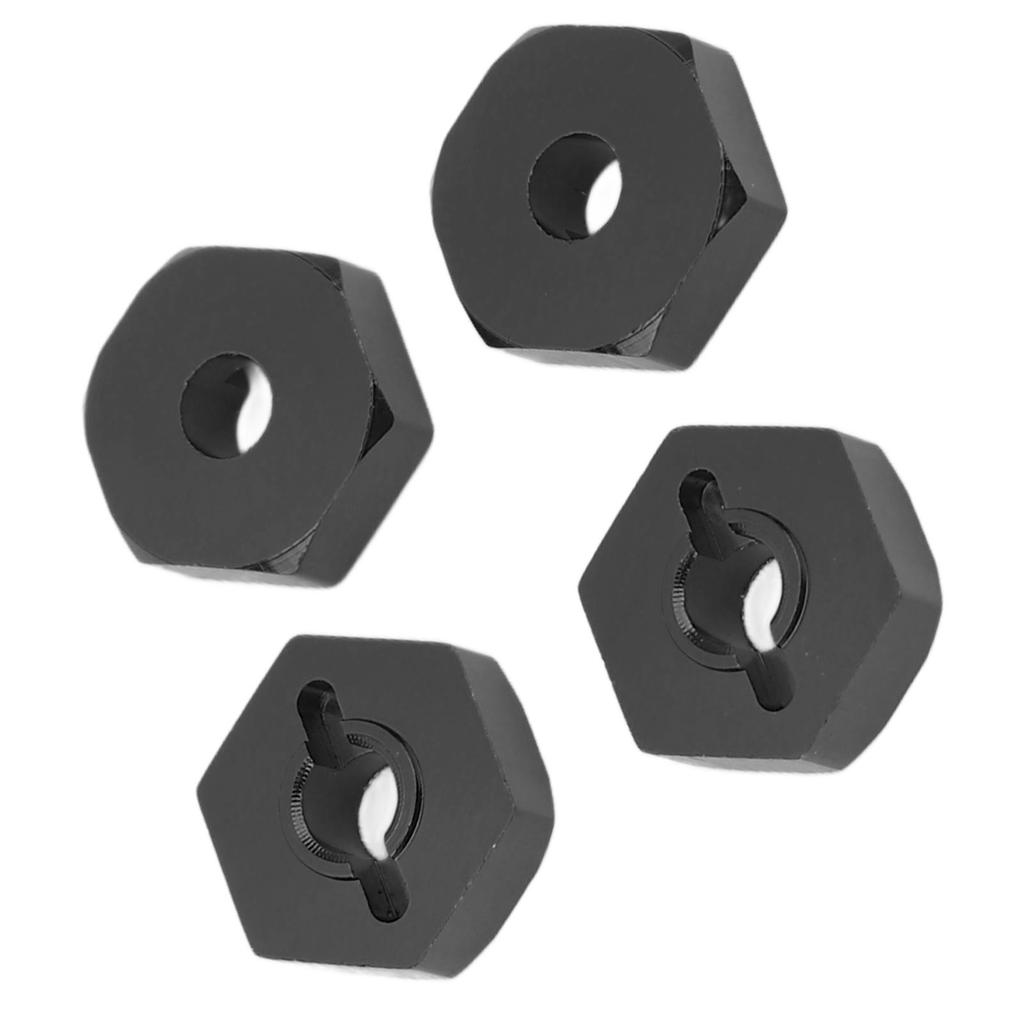 4 BUC Adaptor Butuc Hexagonal Roată RC Aliaj Aluminiu Piese Cuplă Hexagonală RC pentru Mașină RC Traxxas E Revo 116