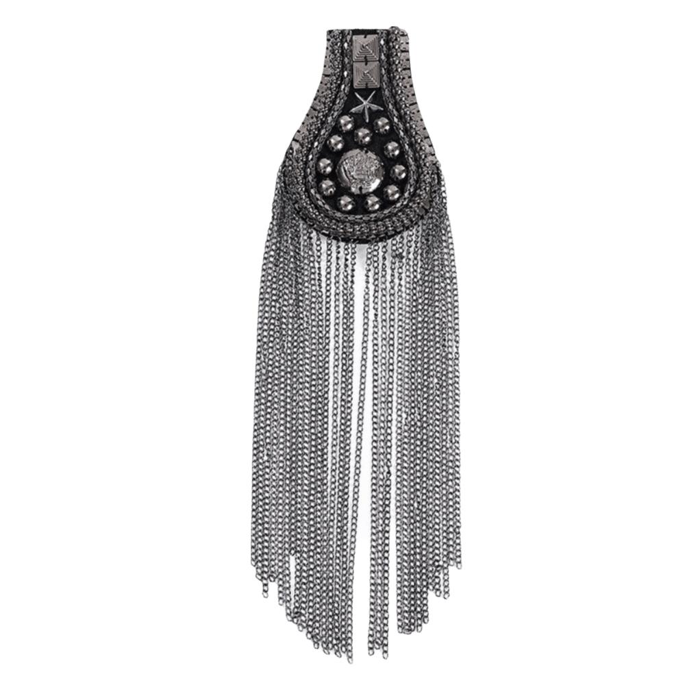 Epaulet Tassel Chain Shoulder Board Punk Epaulette Exquisite Star Shoulder Flash Girl