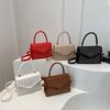 Designer Rivet Crossbody Bag With Short Handle Handbag Fashion Mini Small Phone Bag Purse Solid Pu Leather Ladies Shoulder Bags