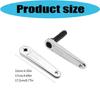 Quick Releases Bicycles Crankset for Bottoms Bracket Aluminum Multiple Speeds High Performances Road Bikes Crankset