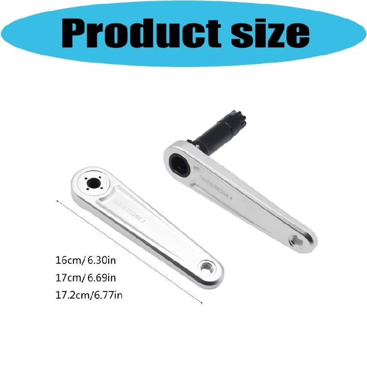 Quick Releases Bicycles Crankset for Bottoms Bracket Aluminum Multiple Speeds High Performances Road Bikes Crankset