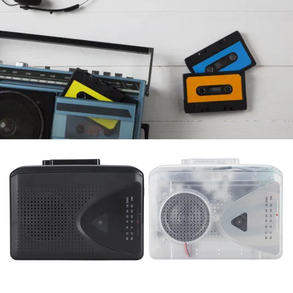 Převodník z kazety na MP3 Auto Reverse Clear Stereo 3,5mm Jack pro sluchátka Přenosné kazetové přehrávání