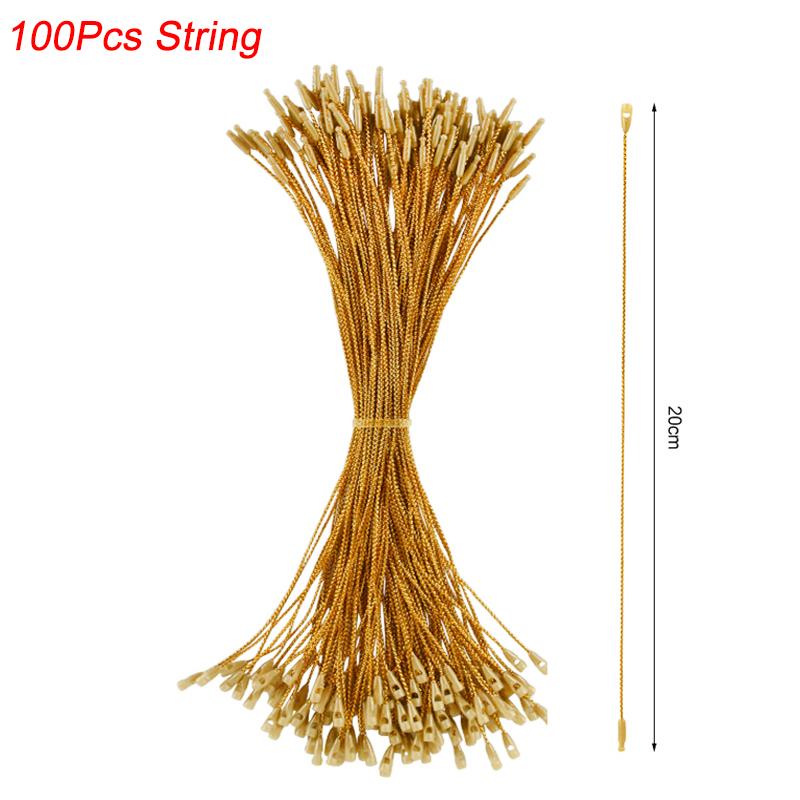 

50/100/200 шт. Круглые колпачки для рождественских украшений, подвесные нити, замена металлических колпачков для новогодних шаров на елку, для домашнего DIY-украшения 14mm