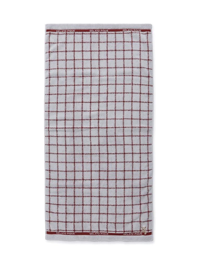 Gelato Pique Bear Bath Towel PWGG254554REDF