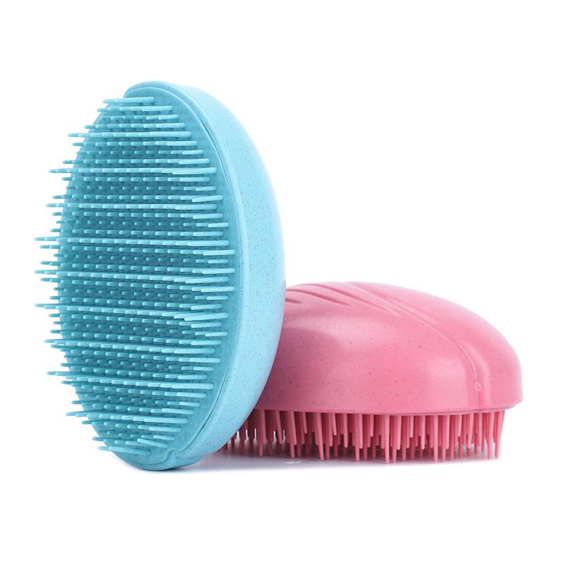 

Versatile Wheat Straw Massage Comb for Wet & Dry Hair - Detangle & Smooth in One Stroke 12*8.5*3.5cm синий