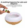 Creative Wood Grain Air Humidifier Quiet Cool Mist Air Purifier Essential Oil Diffuser  Indoor