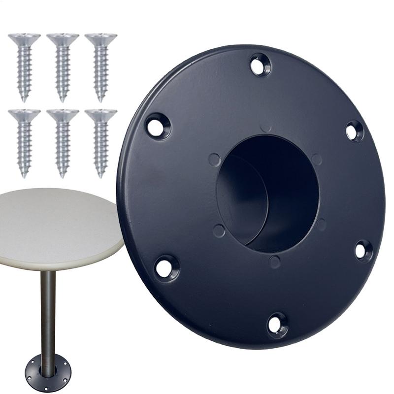 RV Table Base Mount Trailer Table Base Replacement Table Base Mount With Mounting Screws RV Table Pedestal Trailer Table tools