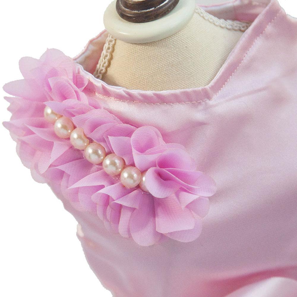 Dog Dresses Puppy Wedding Dress Female Dogs Wedding Costume Girl Dogs Rose Dress for Doggy Teddy Chihuahua Pet Princess Clothing