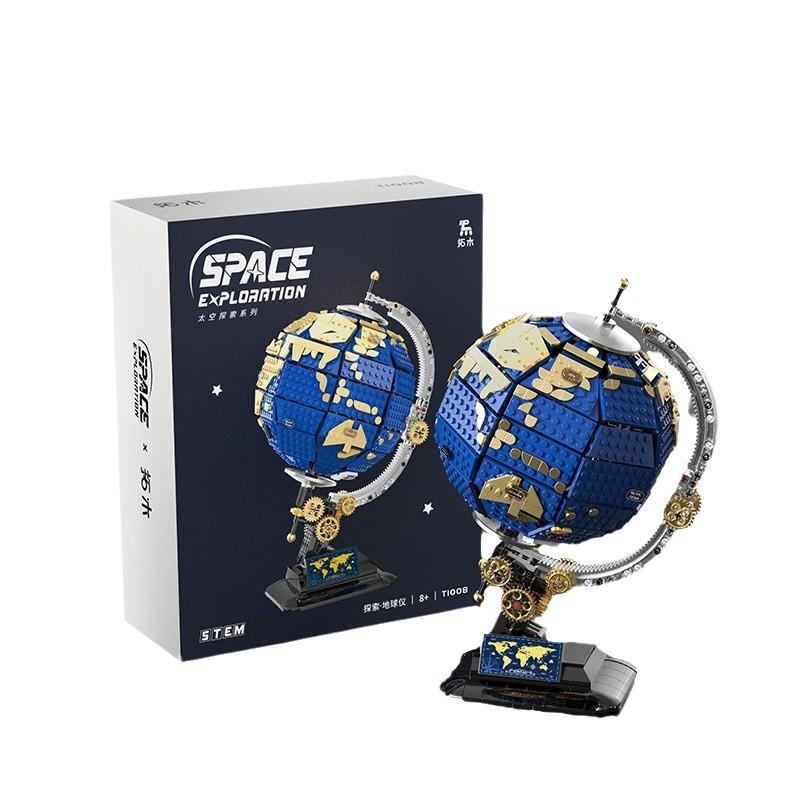 

Globe Assembling Exploring Building Block Toys For Childrens Gift Ornaments