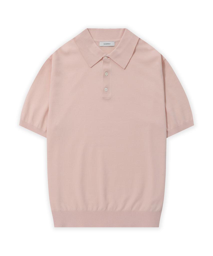MANNERGRAM Technova Solis Collared Short Sleeve Knit - 10 Colors (Type A)