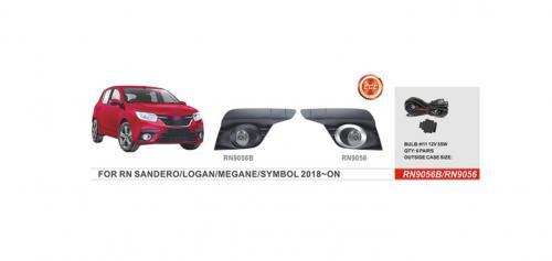 

Противотуманки 2018-2021 (2 шт, галогенные) для Renault Logan II