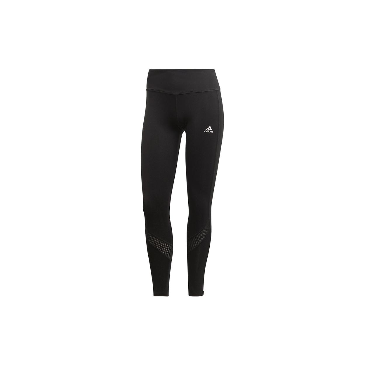 (WMNS) adidas Own The Run Tights Asia Sizing  Black  Women s FS9832 M