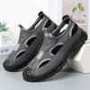 Shoes Men's summer sandals Large size men's shoes Breathable and non-smelly feet Casual shoes Hollow mesh shoes Dad shoes Single shoes