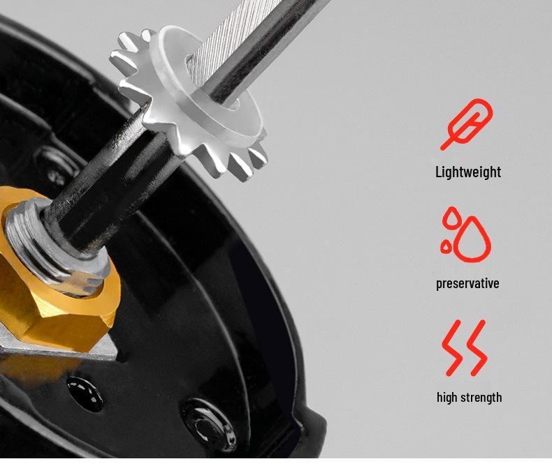 Flying Heron All-Metal Long Cast Fishing Reel with Deep Spool for Sea Rods