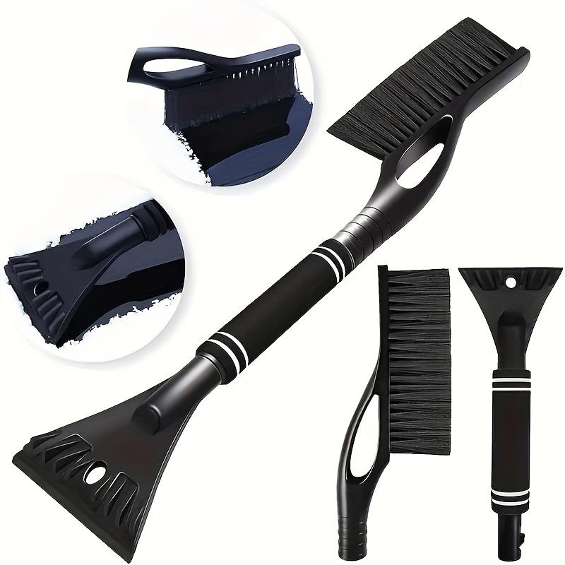 

Extendable 2-in-1 Snow Brush and Ice Scraper for Cars SUVs Car Cleaning Tool Snow Removal Tool For Car Snow Brush With Blade чёрный