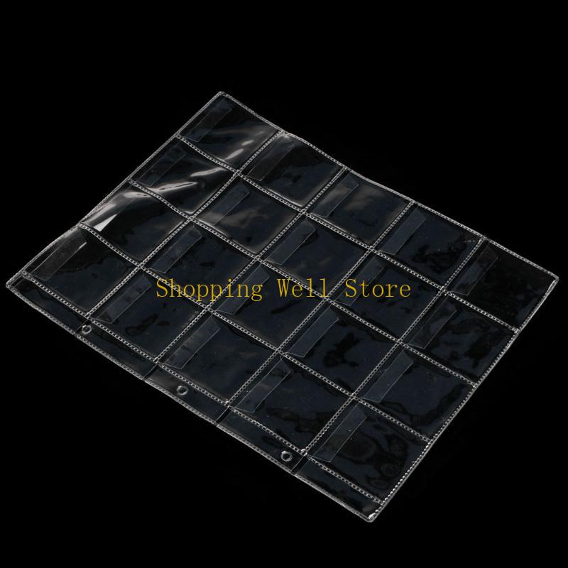 KX4B Album Pages 20 Pockets Money Coin Holder Storage Note Currency Collection for Ca