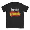 Spanien Wappen Spanisches Emblem Espania T-Shirt Sommer 100% Baumwolle T-Shirts Für Mann Trendiges Lockeres T-Shirt Kurzarm Oberteile