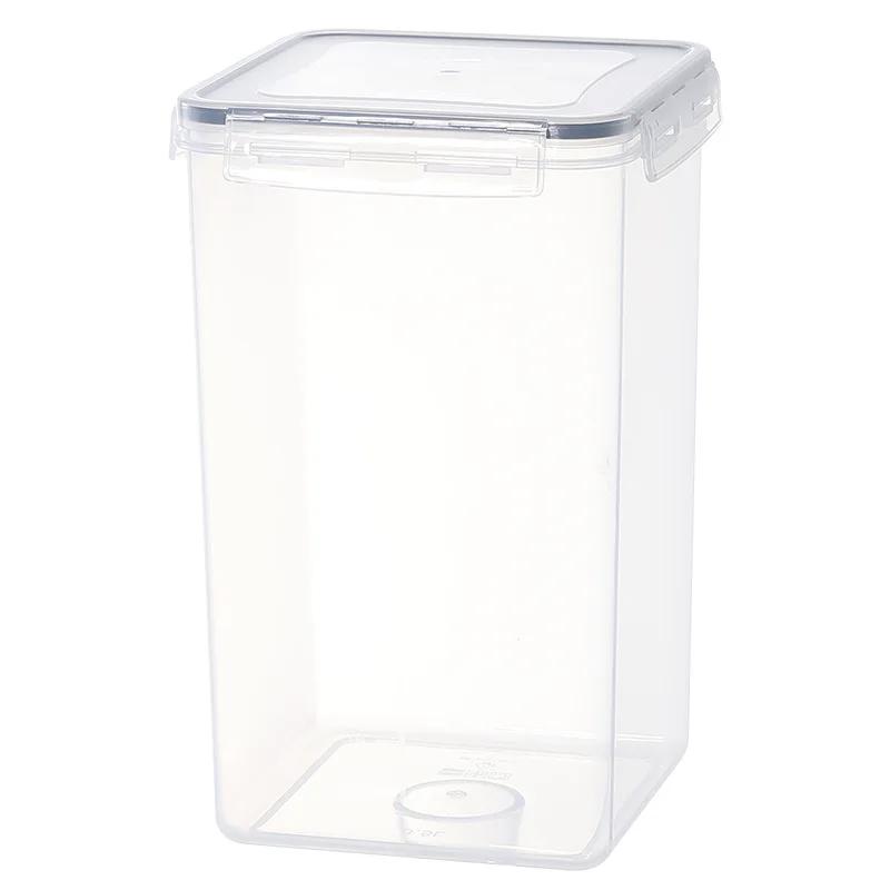 8pcs Set Kitchen Snap on Fresh-keeping Box, Sealed Container Moisture-proof Storage Container Food Grade Storage Containe