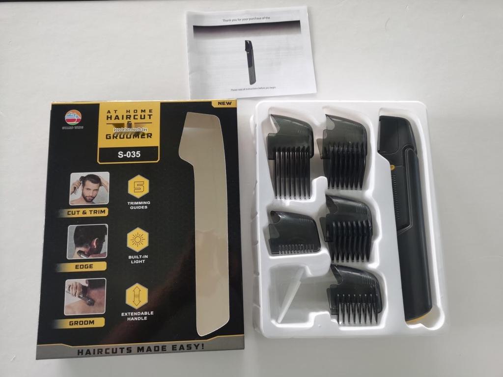 Multifunctional Electric Hair Clipper & Men's Telescopic Shaver - 5-in-1 Grooming Tool In Stock