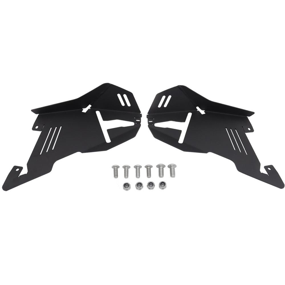 Motorcycle Front Splash Guard Aluminum Splash Guard Protectors Compatible with Ryker 600 Ryker 900 Ryker Rally Ryker