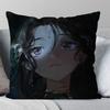Black Dwarf Anime Reverse  Pillow Case Fashion Square Pillowcase Bedroom Sofa Room Ins Decoration Leisure