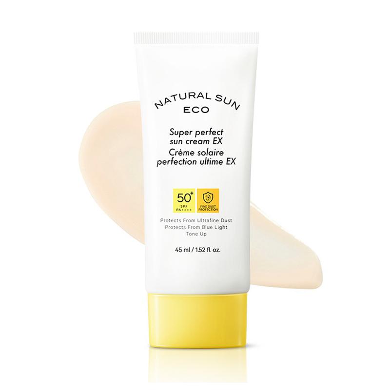 [THE FACE SHOP] Natural Sun Eco Super Perfect Sun Cream EX SPF 50+ PA++++ 45ml