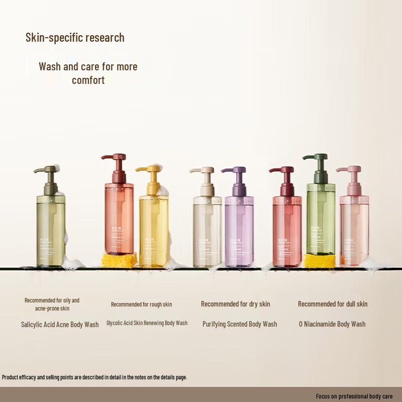 Water Code Niacinamide Radiance Fragrance Shower Gel - White Tea (500ml)