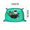 1pcs Planting Mat 100cm Gardening Potting Pad Foldable Garden Plant Flower Pot Transplanting Waterproof Mats