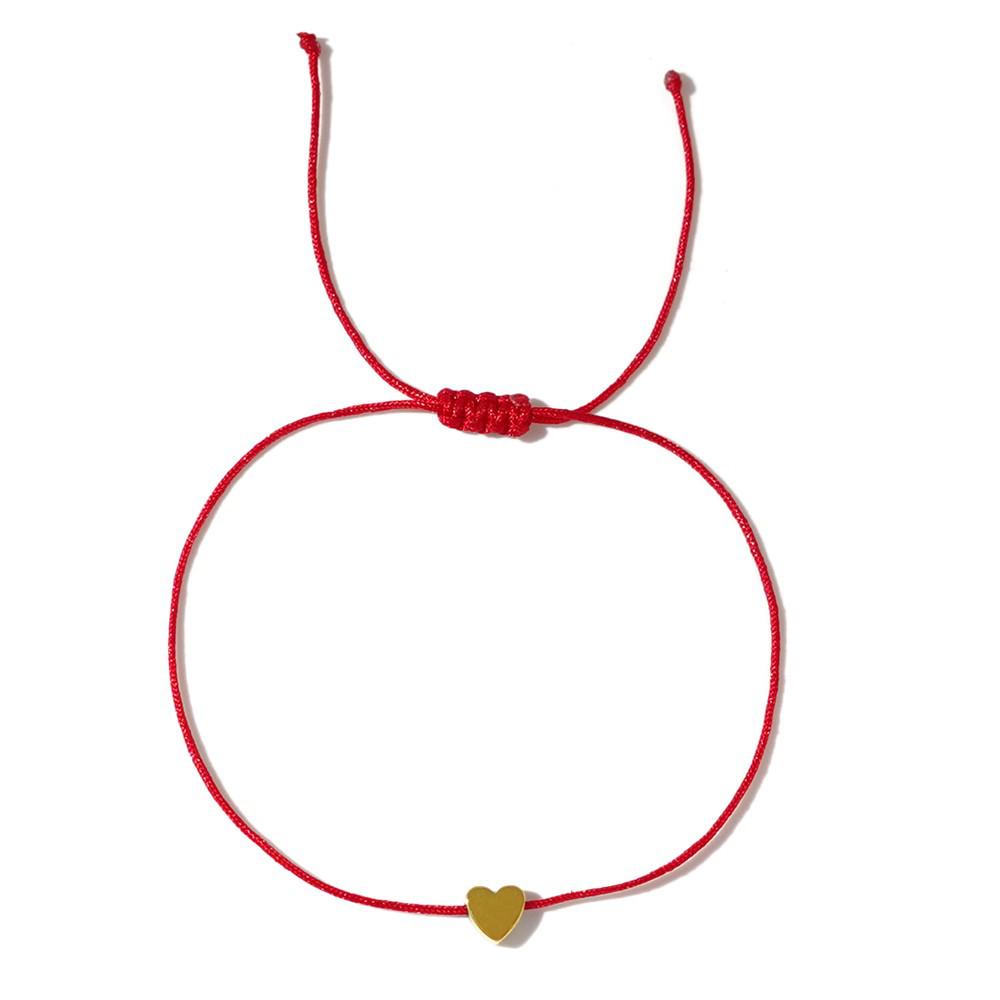 2025 Year of the Snake Lucky Red String Handmade Beaded Bracelet Set with Evil Eye for Couples