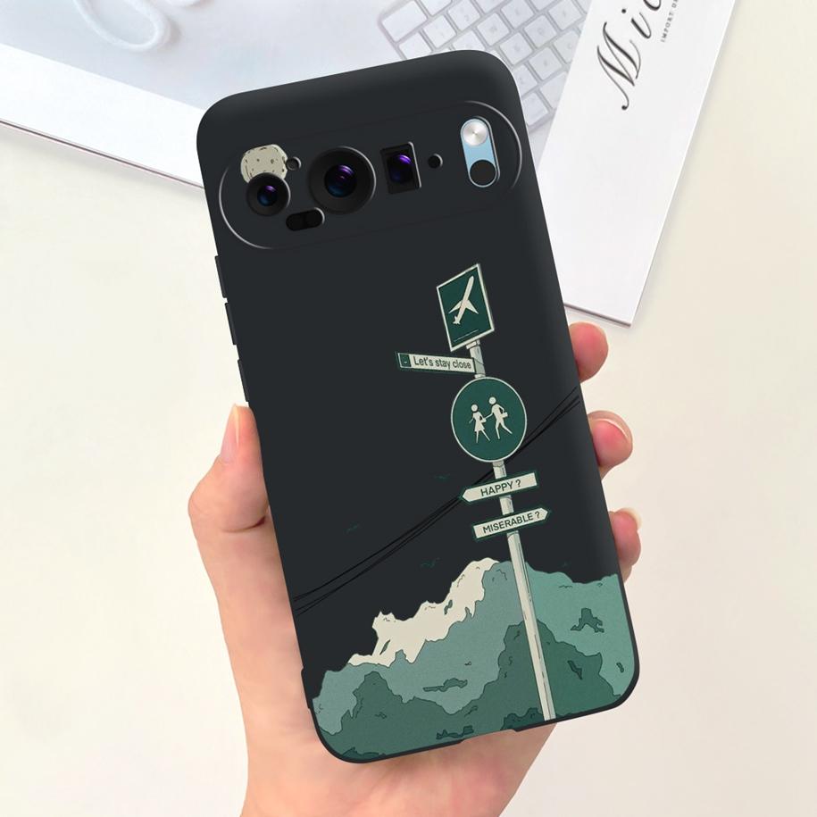 For Coque Google Pixel 9 Pro Phone Case Lovely Astronaut Duck Cow Shockproof Silicone Soft Cover For Google Pixel 9 Pixel9 Shell
