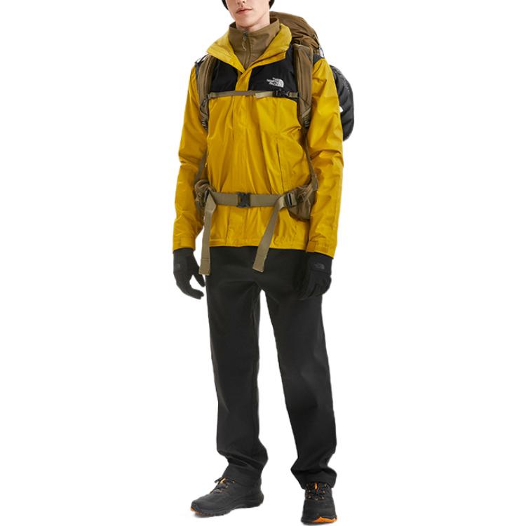 THE NORTH FACE Waterproof And Windproof Windbreaker Jacket Men's Yellow NF0A4UAU-81U