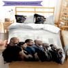 3pcs Fast and Furious Pattern Bedding Set Duvet Cover Set Includes Duvet Cover &pillowcases, Perfect All Season Bedroom Decoration & Gift